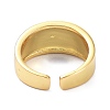 Enamel Geometric Pattern Wide Band Ring for Teen Girl Women KK-C224-06G-3