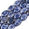 Natural Blue Spot Jasper Beads Strands G-M206-40-4