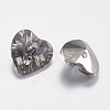 Faceted Glass Rhinestone Charms RGLA-F054-14x14-215-2