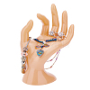 Plastic Mannequin Hand Jewelry Display Holder Stands RDIS-WH0009-013C-1