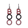 Halloween Alloy Rhinestone Dangle Earrings FS-WG03594-03-1