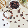300Pcs 15 Styles Opaque Acrylic Beads OACR-PA0001-46-4