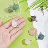 Unicraftale 6Pcs 6 Styles Natural Mixed Stone Pendants FIND-UN0001-38-4