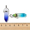 Spray Paint Glass Pendant GLAA-H029-02P-3