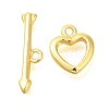 Brass Toggle Clasps KK-B121-04G-2