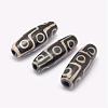 Tibetan Style 9-Eye dZi Beads  TDZI-G009-F01-1