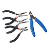 Kissitty Carbon Steel Jewelry Pliers PT-YS0001-01-2