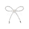 Alloy & Glass Bowknot Chandelier Component Links PALLOY-D360-01I-1