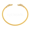 Braided Steel Wire Bangles Making KK-CBA6056-02I-G-1