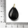 Natural Obsidian Pendants GG-CBA7610-07G-04-3