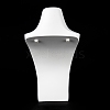 Resin V Type Neck Model Display Stand NDIS-D001-01A-4