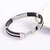 Trendy PU Leather Cord Bracelets BJEW-E260-14A-2