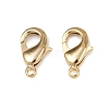 Brass Lobster Claw Clasps KK-902-G01-1