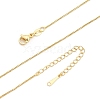 1.2mm Brass Box Chain Necklaces for Men Women NJEW-G160-19G-3