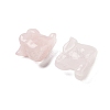 Natural Rose Quartz Carved Figurines DJEW-L023-E15-2