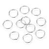 Platinum Plated Brass Open Jump Rings X-JRC10mm-NF-2