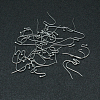 Tarnish Resistant 304 Stainless Steel Earring Hooks STAS-G140-73P-2