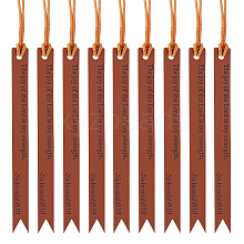 Imitation Leather Bible Quote Bookmarks AJEW-WH0299-99