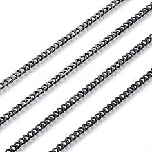 304 Stainless Steel Twisted Chains Curb Chains CHS-H007-39B