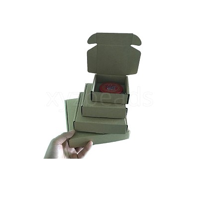 Kraft Paper Folding Box CON-F007-A09-1