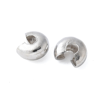 Iron Crimp Beads Covers IFIN-H030-N-1