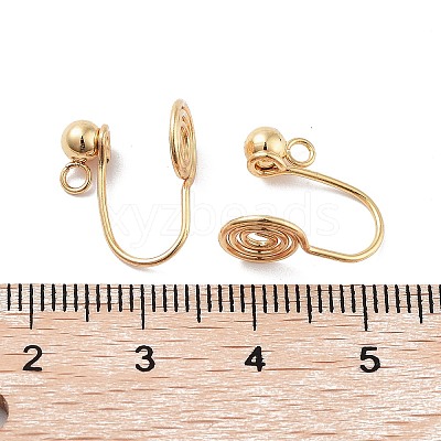 304 Stainless Steel Ear Cuff Findings STAS-H216-02G-1