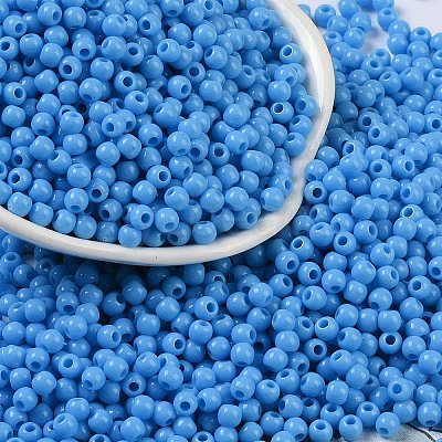 Opaque Acrylic Beads SACR-A007-01A-07-1