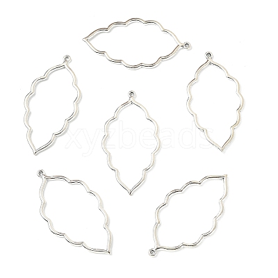 20Pcs Tibetan Style Alloy Open Back Bezel Big Pendants FIND-YW0010-01-1