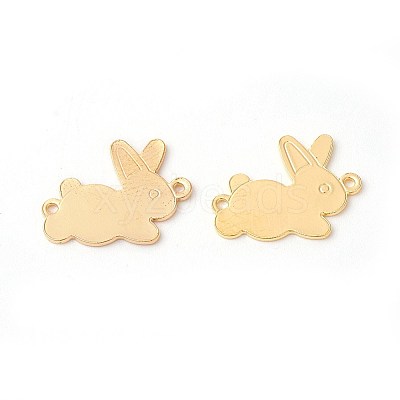 Brass Bunny Links connectors X-KK-F772-14G-1