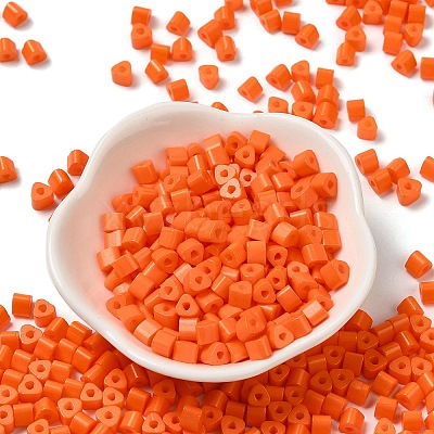 Baking Paint Glass Bead SEED-H002-K-D306-1