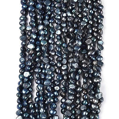 Natural Cultured Freshwater Pearl Beads Strands PEAR-P002-54A-1