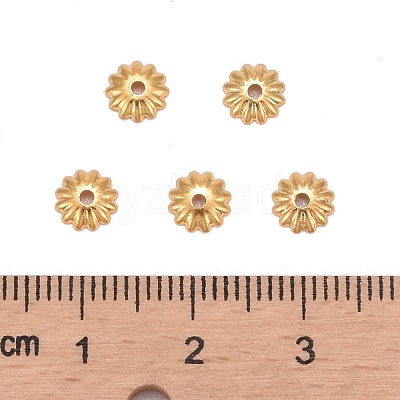 Brass Bead Cap KK-P032-06-NR-1