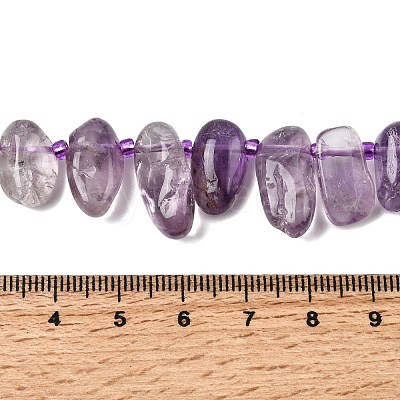 Natural Amethyst Beads Strands G-L649-D05-01-1
