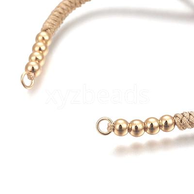Nylon Cord Braided Bead Bracelets Making BJEW-F360-F12-1