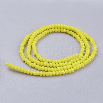 Imitation Jade Glass Beads Strands GLAA-R135-2mm-33-1