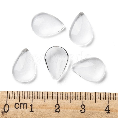 Transparent teardrop X-GGLA-R024-14x10-1