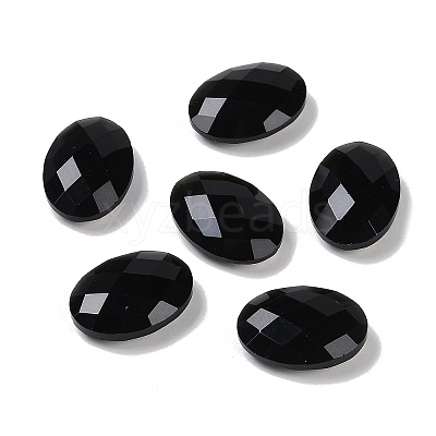 Natural Obsidian Cabochons G-O175-15H-01-1
