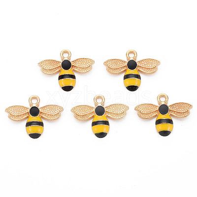 Alloy Enamel Pendants ENAM-S121-174D-RS-1