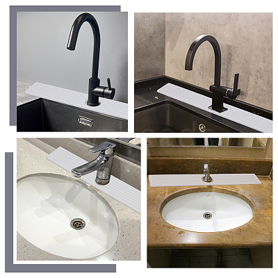Diatomaceous Earth Bathroom Faucet Mat FIND-WH0139-816B-1