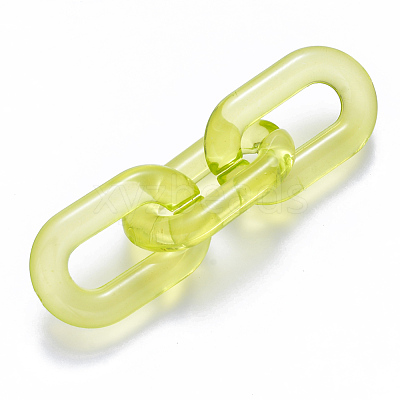 Transparent Acrylic Linking Rings OACR-S036-006A-J05-1