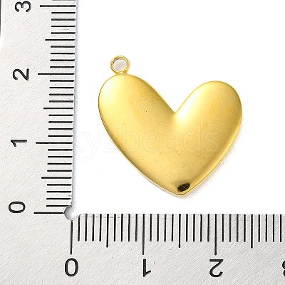 304 Stainless Steel with Synthetic Shell Pendants STAS-G338-02G-1