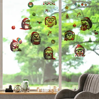 8 Sheets 8 Styles PVC Waterproof Wall Stickers DIY-WH0345-247-1