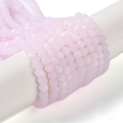 Imitation Jade Glass Beads Strands X-EGLA-A034-J3mm-MB02-1