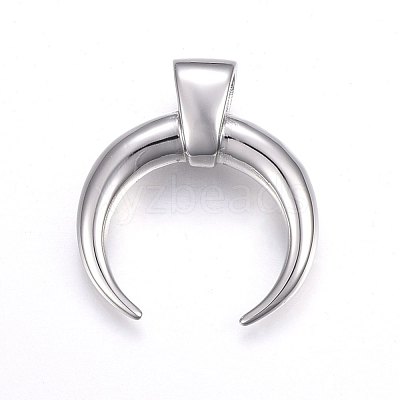 Tarnish Resistant 304 Stainless Steel Pendants STAS-H463-07P-1