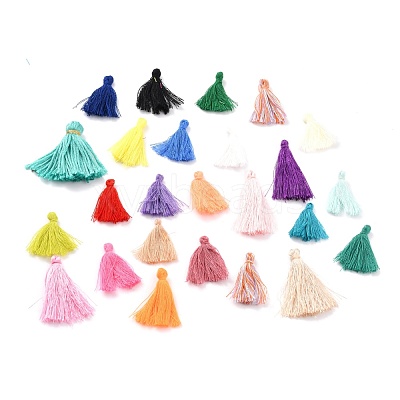 Polyester Tassel Pendants FIND-XCP0001-15-1