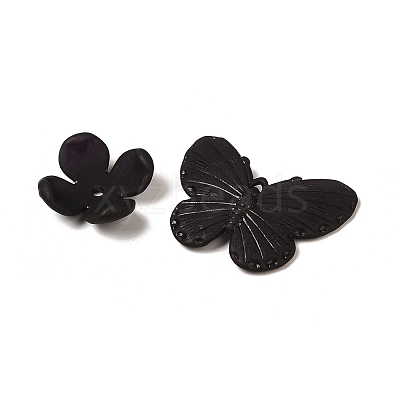 Frosted Transparent Acrylic Beads OACR-U006-03G-1