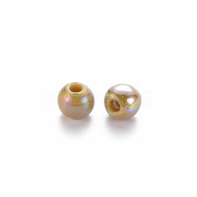 Opaque Acrylic Beads MACR-S370-D6mm-29-1