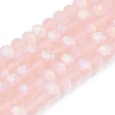 Transparent Glass Beads Strands LS-EGLA-A044-T4mm-MB22-1
