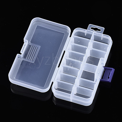 Rectangle Polypropylene(PP) Bead Storage Container CON-N011-009-1