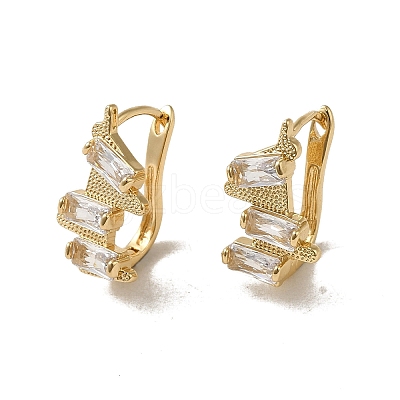 Brass Hoop Earrings EJEW-L271-13KCG-03-1
